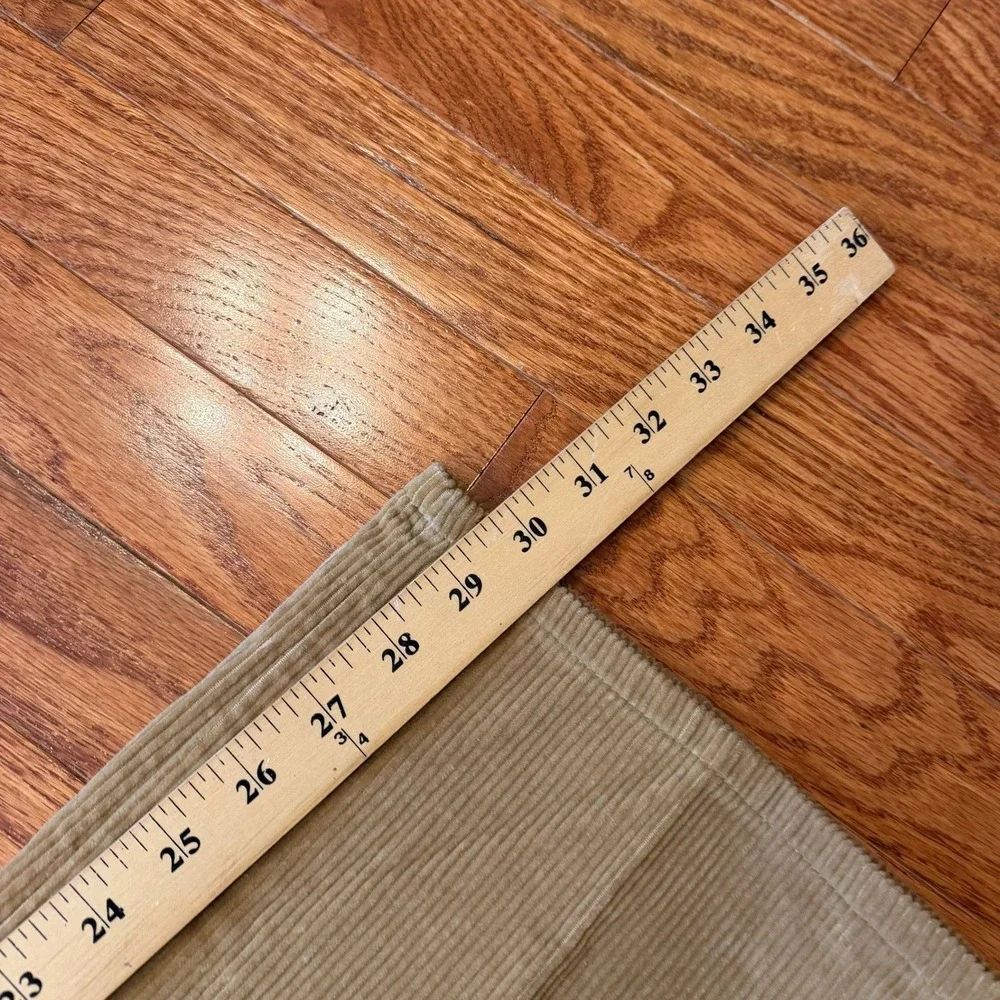 Vintage Polo Ralph Lauren Corduroy Pants Mens 36x30 Pleated USA Made Talon Zip